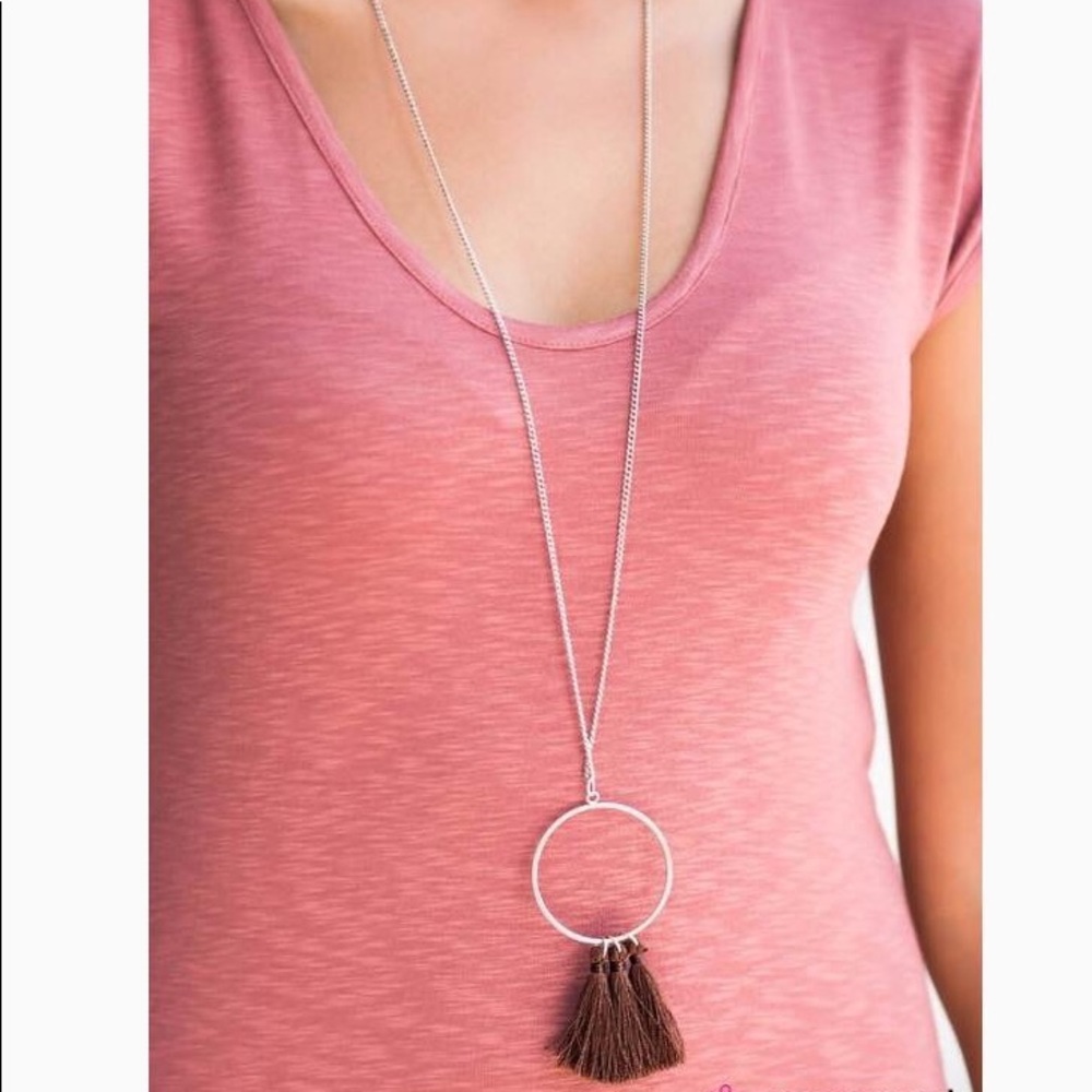 New Tassel Brown Necklace